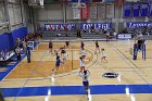 VB vs RIC  Wheaton Women's Volleyball vs Rhode Island College. - Photo by Keith Nordstrom : Wheaton, Volleyball, VB